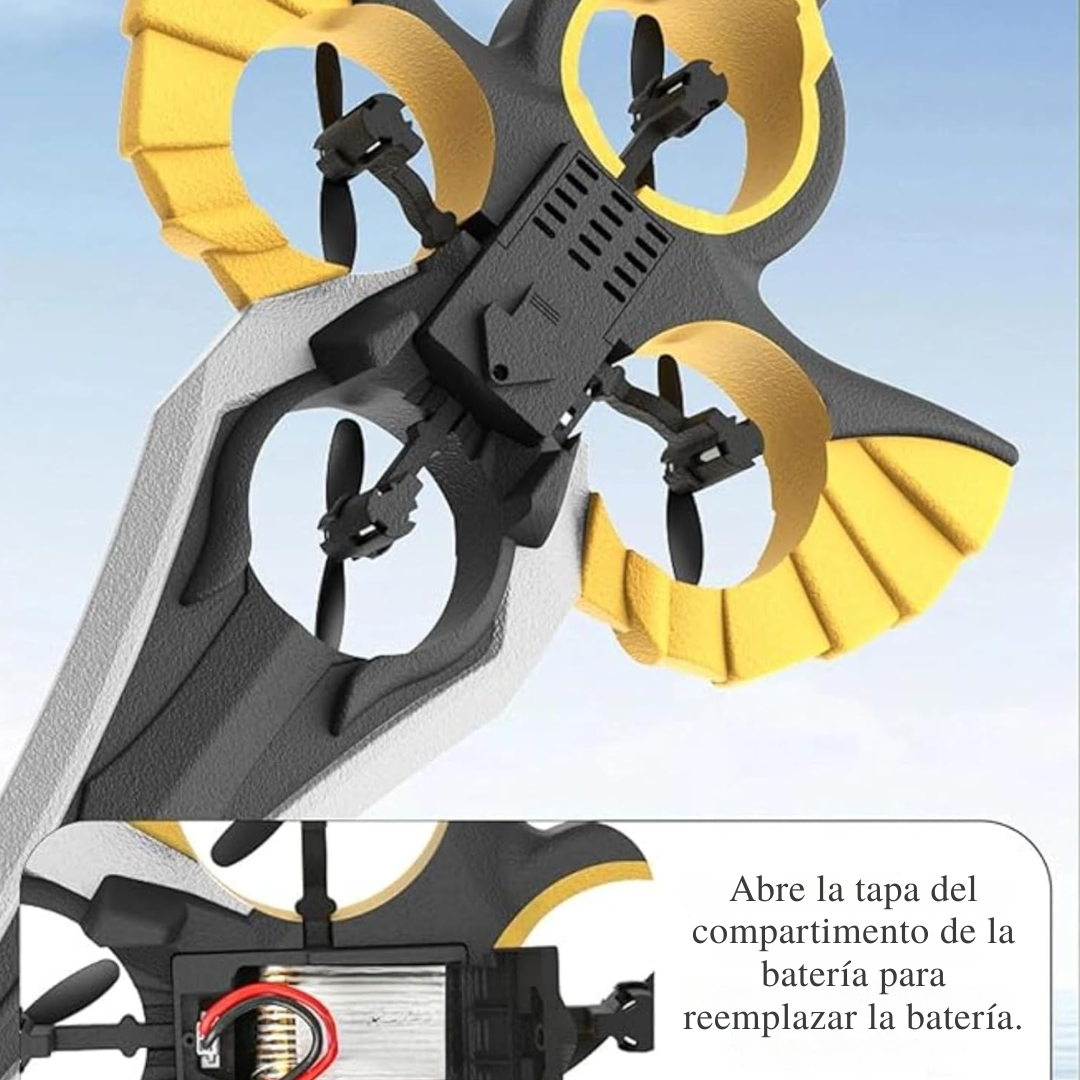 Dron RC Espada con Control Manual y Gestos