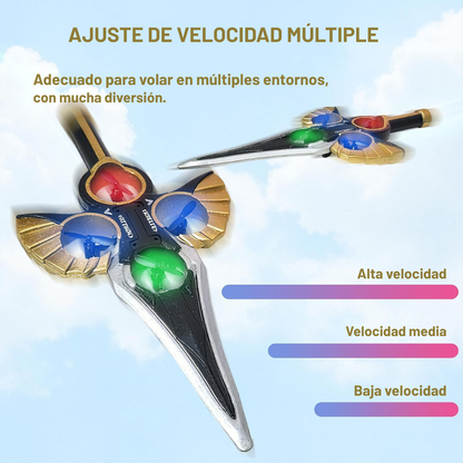 Dron RC Espada con Control Manual y Gestos