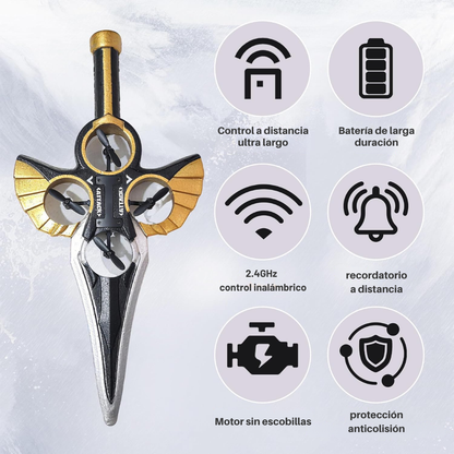 Dron RC Espada con Control Manual y Gestos