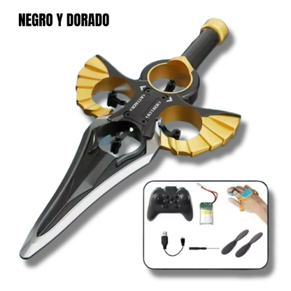 Dron RC Espada con Control Manual y Gestos